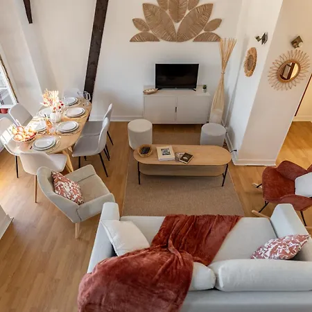 Le Cloitre Saint-patrice - Duplex Historique Avec Parking Prive * Rouen